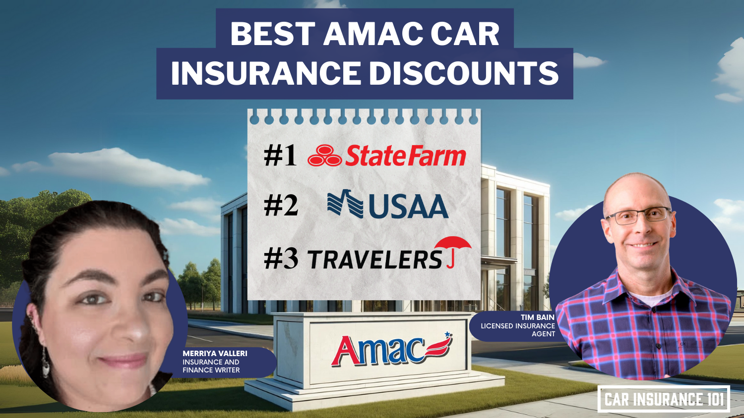 State Farm, USAA, and Travelers: Best AMAC Car Insurance Discounts